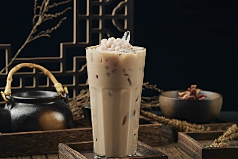 冰爽饮料冰奶茶冰咖啡图片