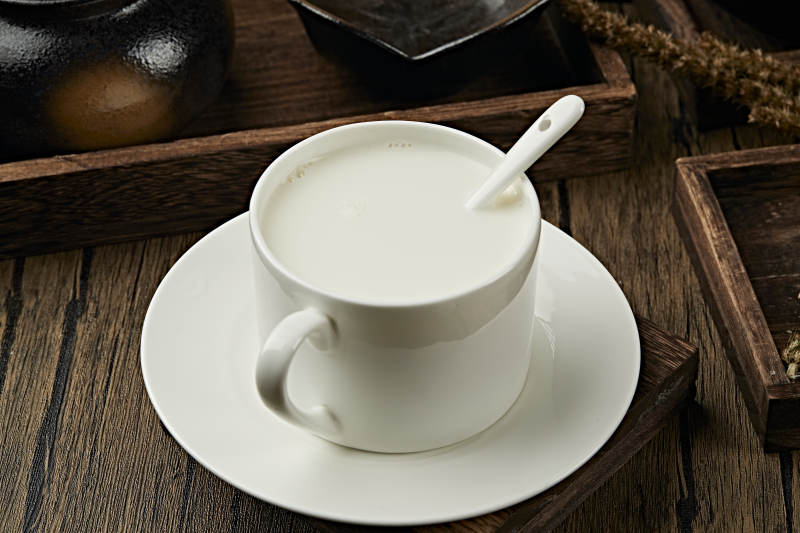 现磨杏仁茶图片