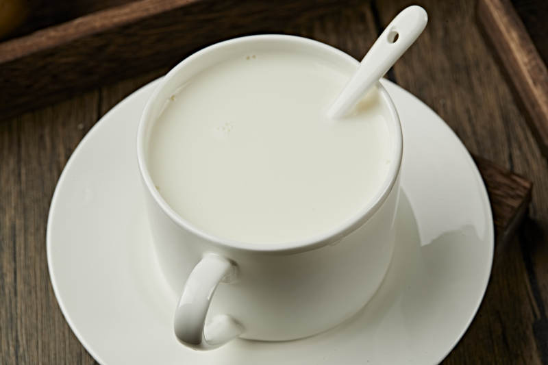 现磨杏仁茶图片