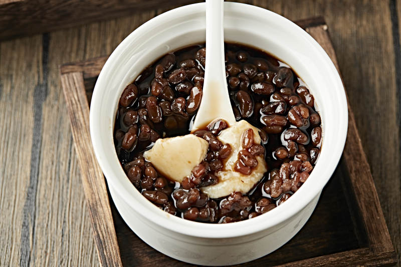 港式茶餐红豆双皮奶图片