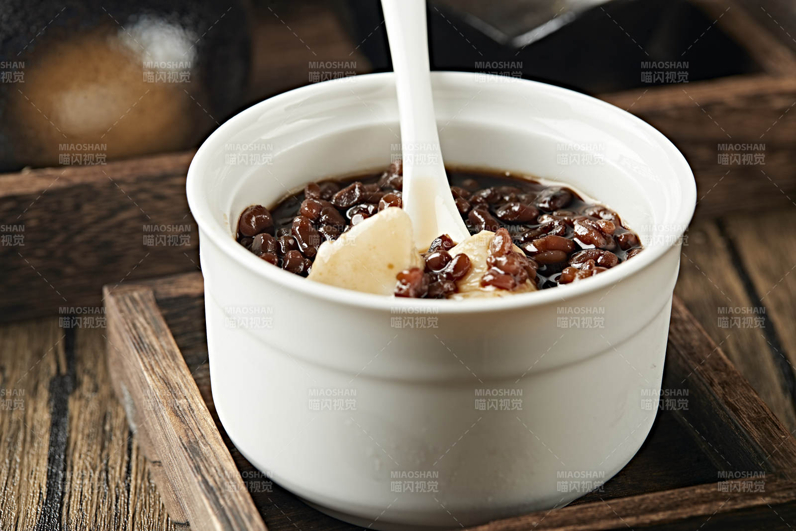 港式茶餐红豆双皮奶图片