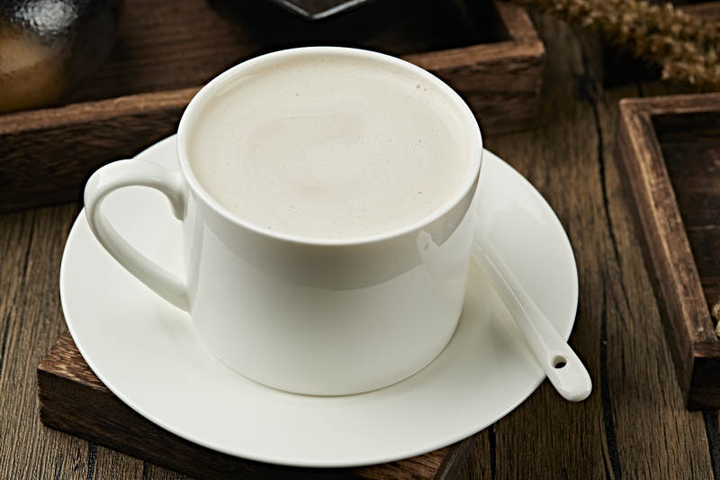 现磨杏仁茶图片