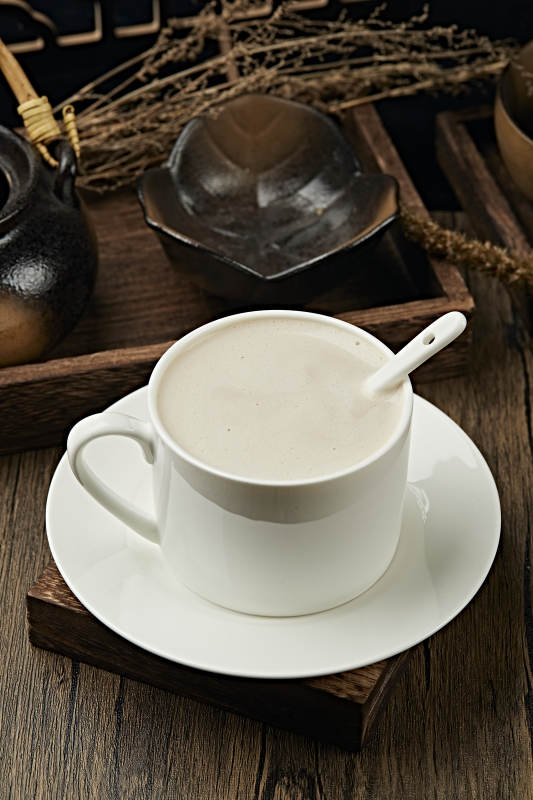 现磨杏仁茶图片