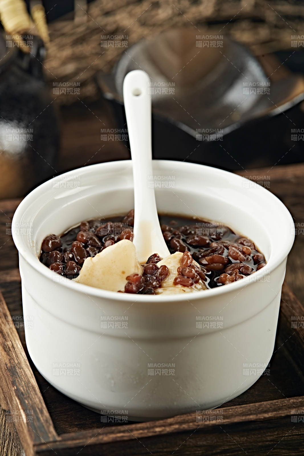 港式茶餐红豆双皮奶图片