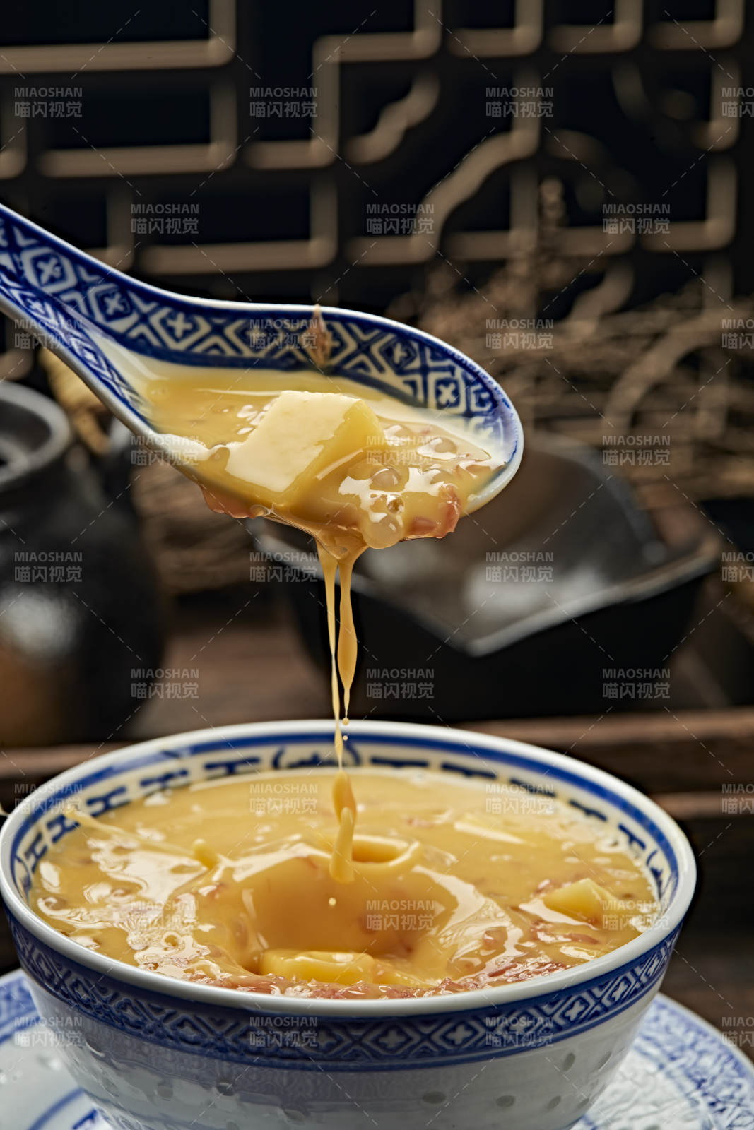 红柚芒果西米露杨枝甘露图片