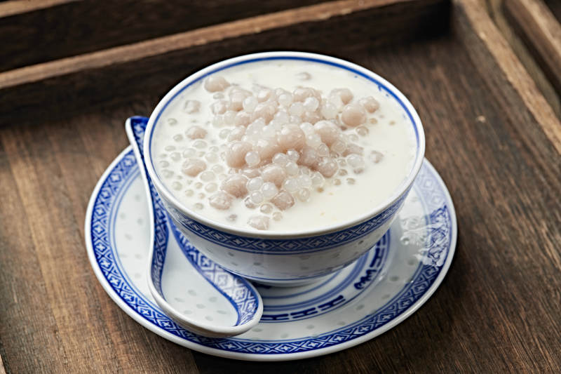 椰奶水果西米露图片