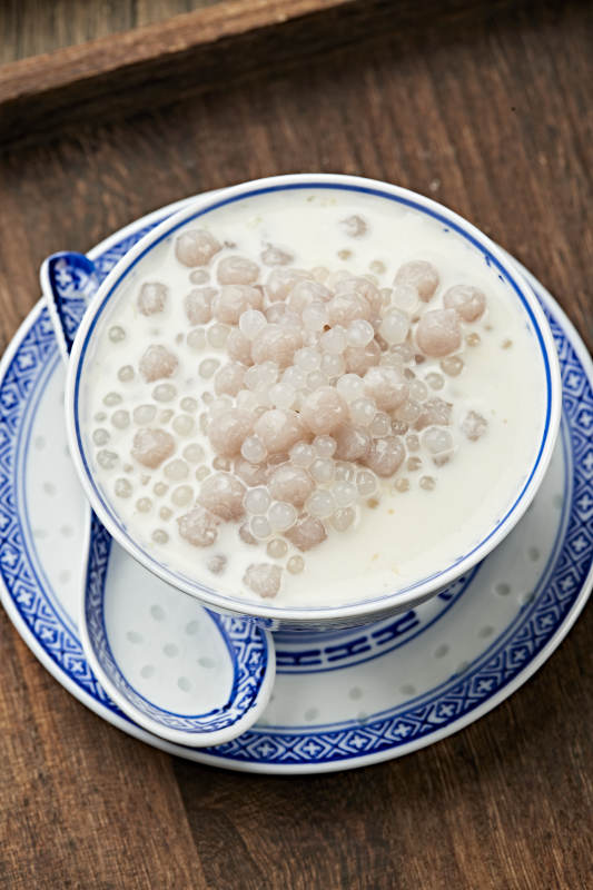 椰奶水果西米露图片