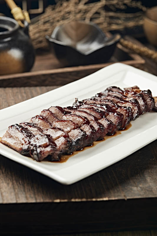 港式茶餐叉烧肉图片