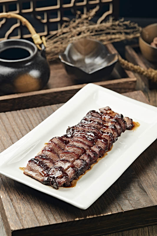 港式茶餐叉烧肉图片