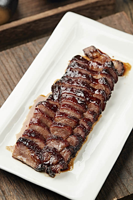 港式茶餐叉烧肉图片