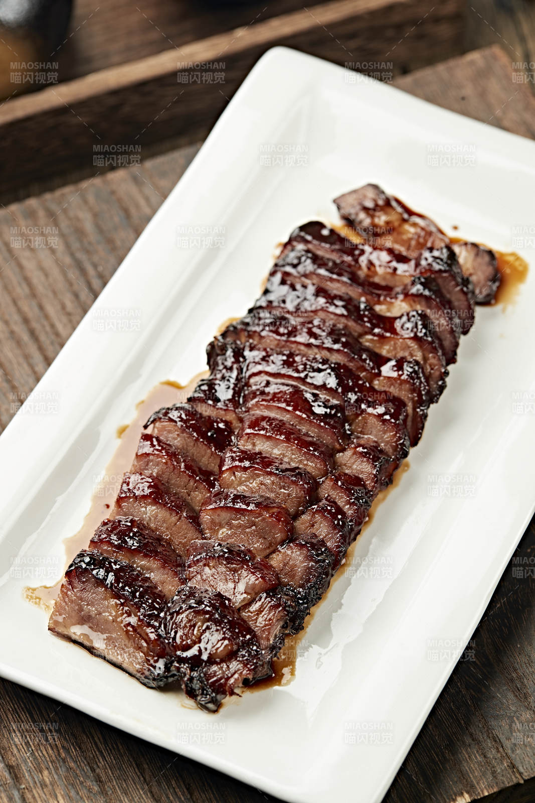 港式茶餐叉烧肉图片