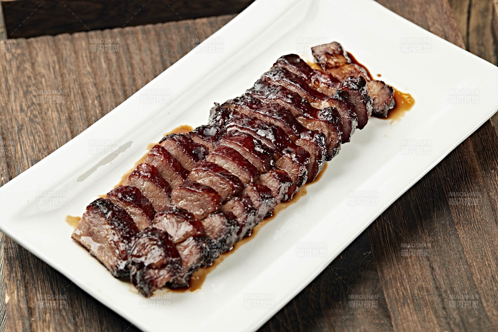 港式茶餐叉烧肉图片