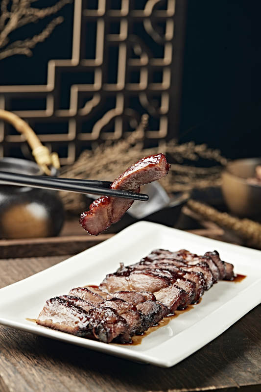 港式茶餐叉烧肉图片