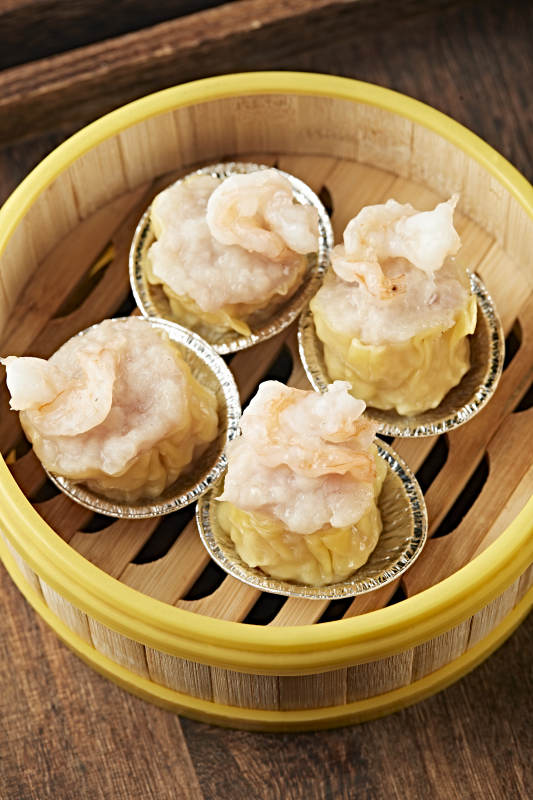 香蒸虾仁大烧麦图片