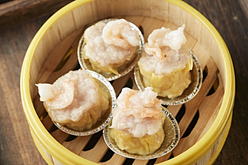 香蒸虾仁大烧麦图片