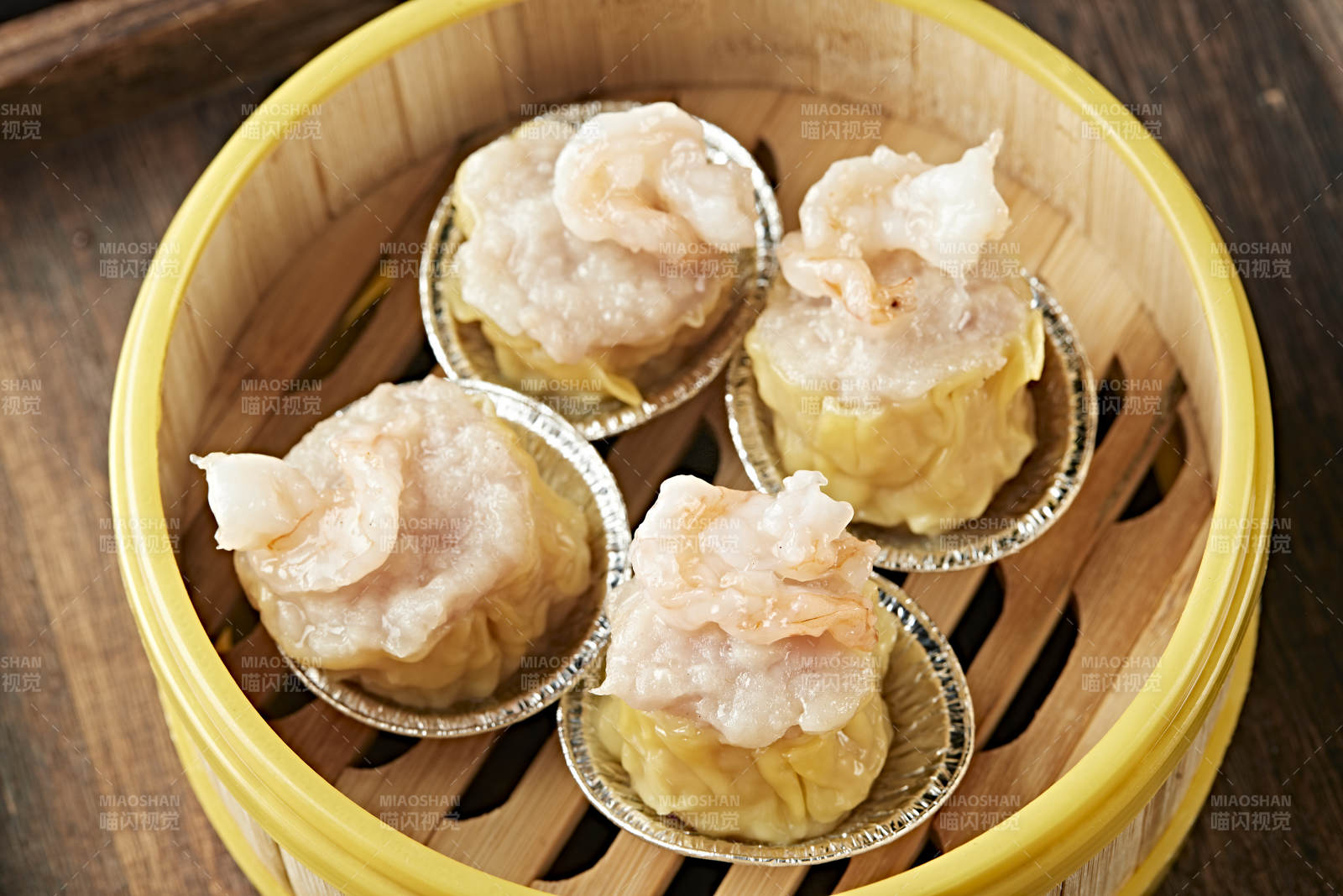 香蒸虾仁大烧麦图片