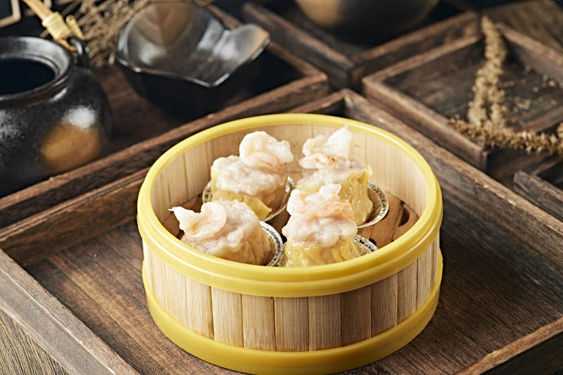 香蒸虾仁大烧麦图片