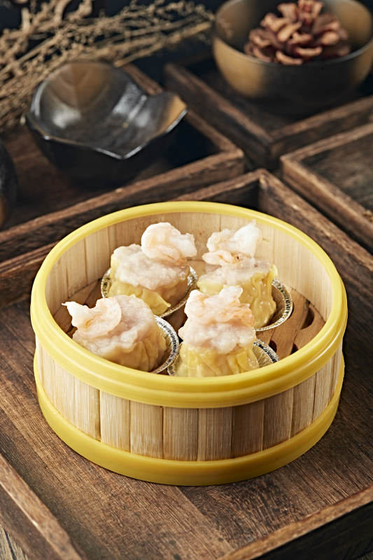 香蒸虾仁大烧麦图片