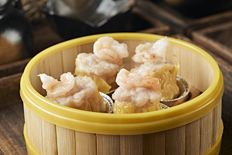 香蒸虾仁大烧麦图片