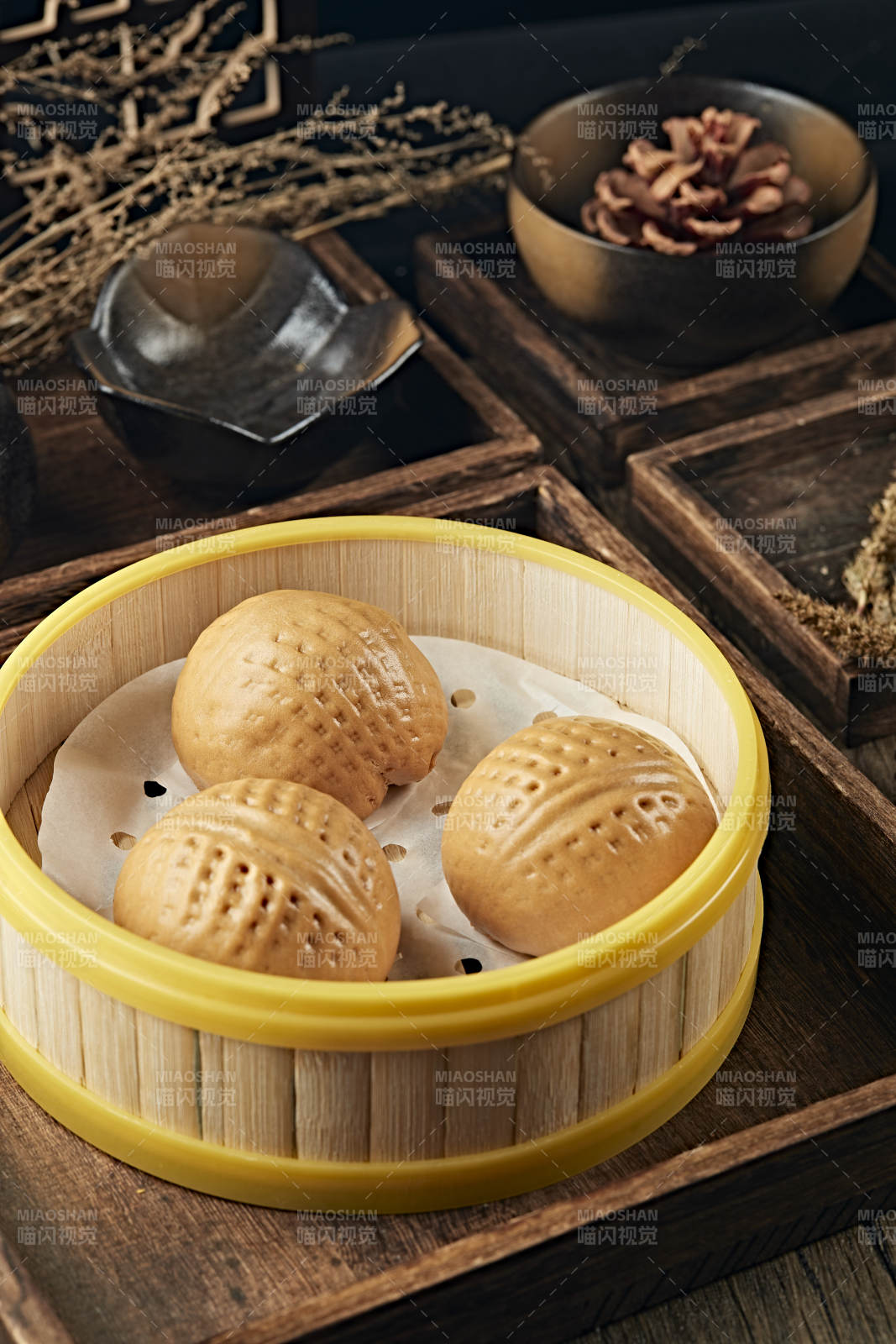 港式茶餐可可酱红糖核桃包图片