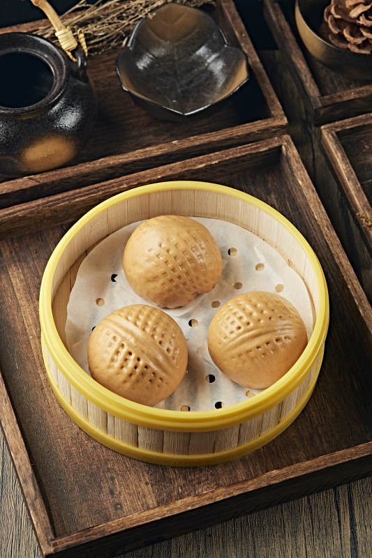 港式茶餐可可酱红糖核桃包图片