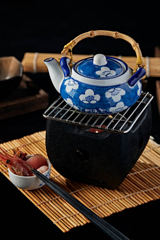 日料煮茶海鲜图片