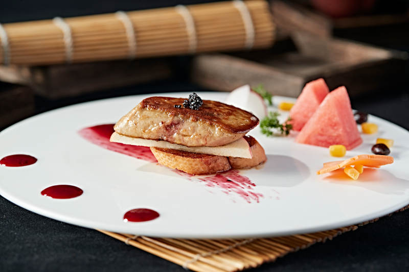 香煎法式鹅肝图片