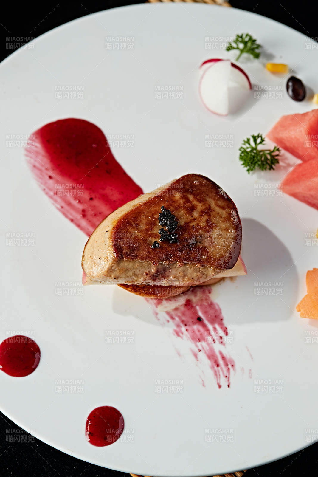 香煎法式鹅肝图片