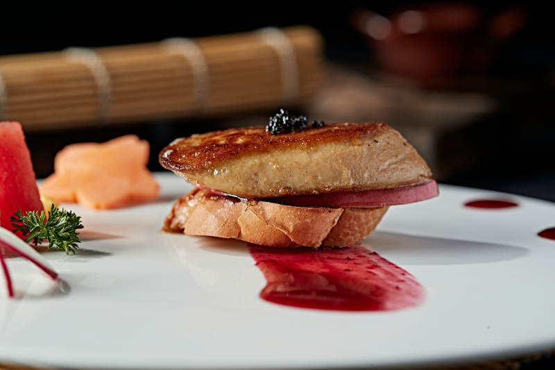 香煎法式鹅肝图片