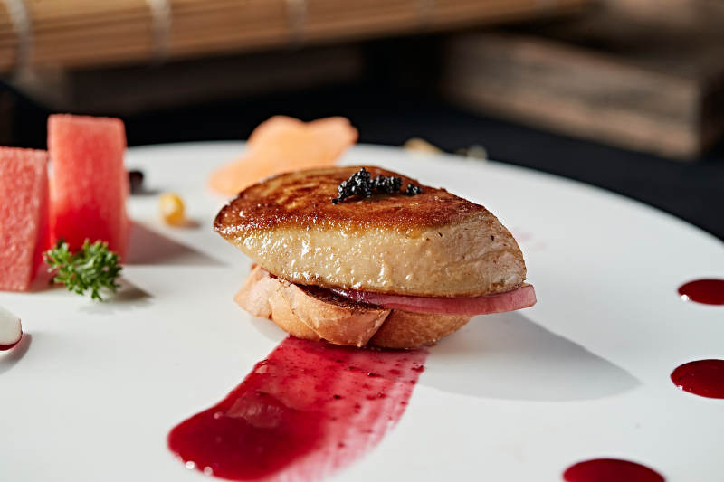 香煎法式鹅肝图片