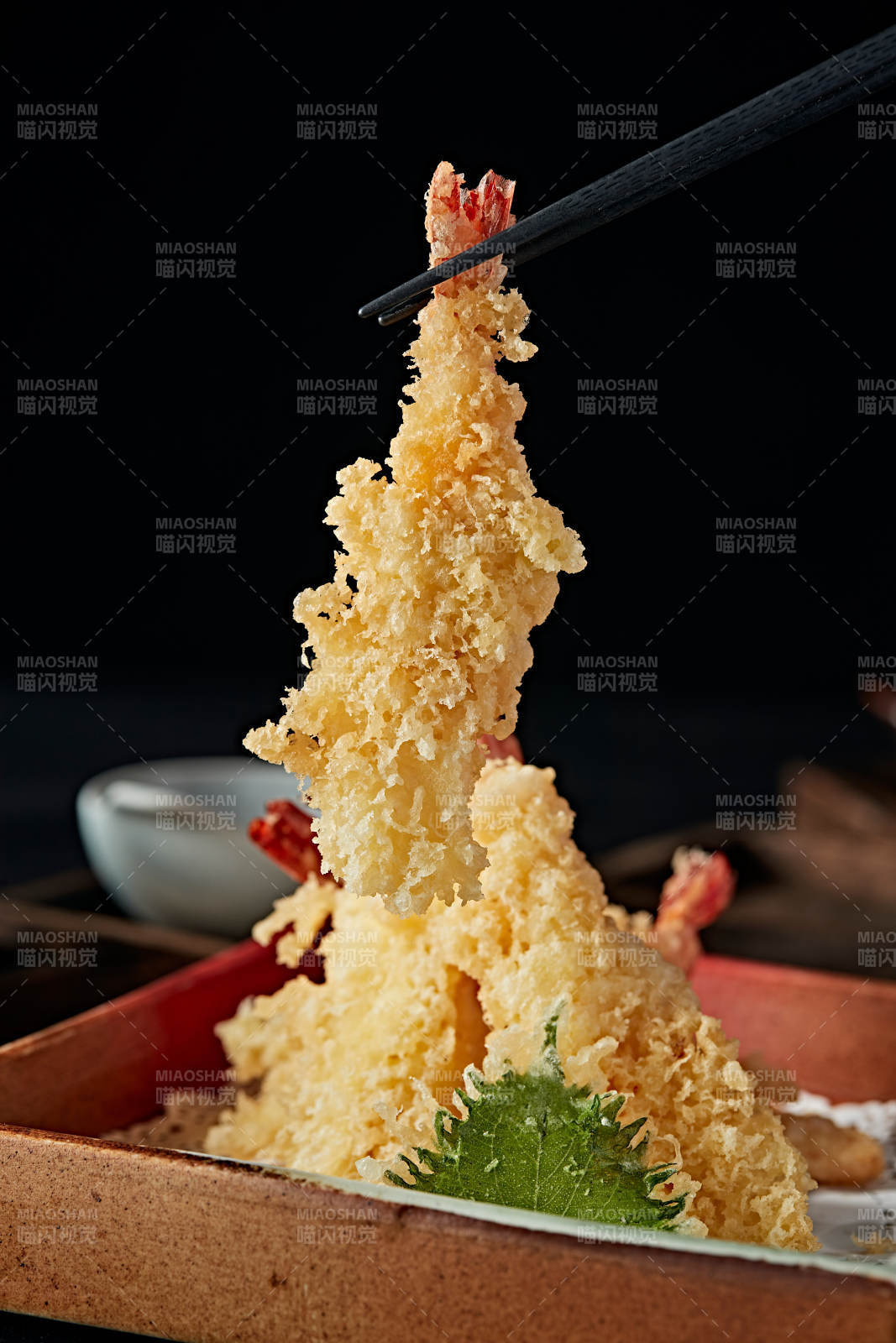 日料天妇罗炸虾图片