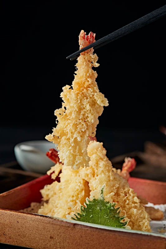 日料天妇罗炸虾图片