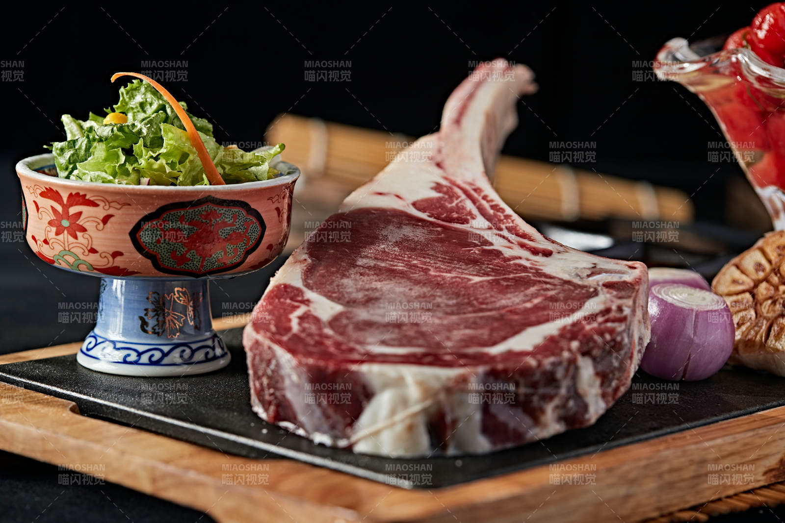 澳洲A3战斧牛排图片