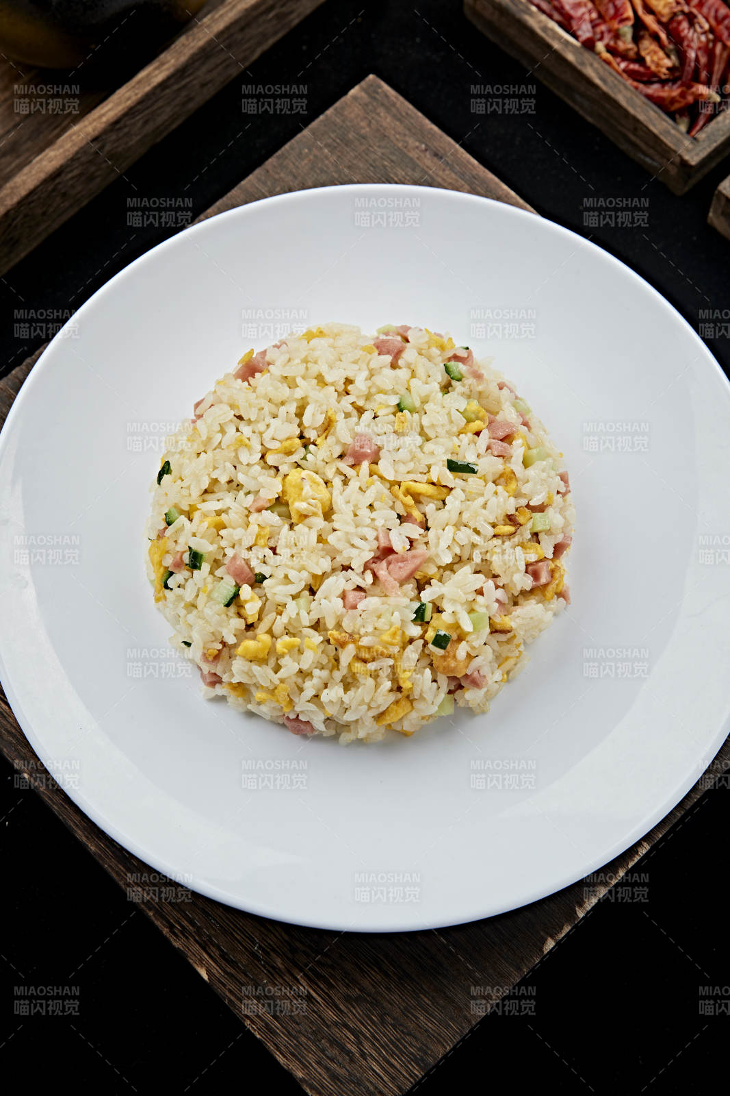 美味火腿鸡蛋蛋炒饭图片