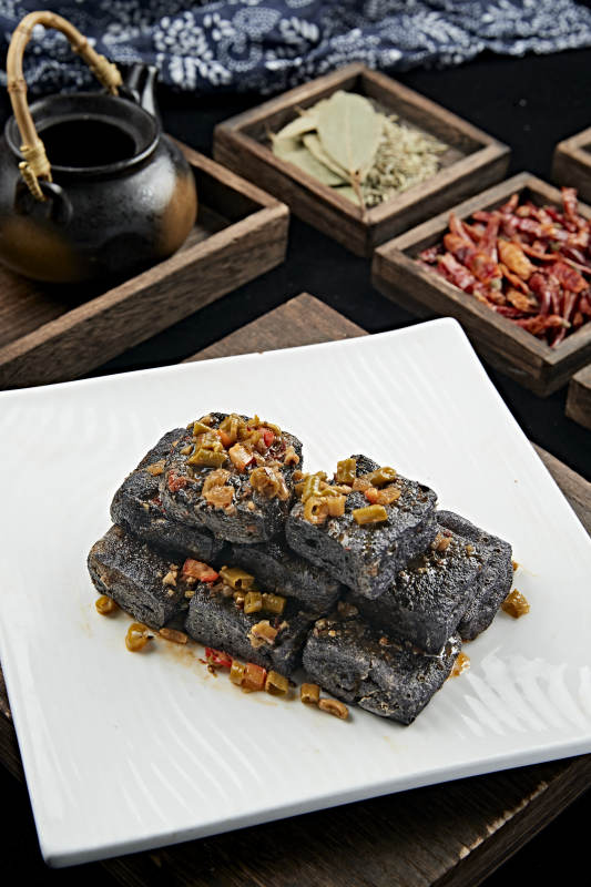 油炸长沙火宫殿臭豆腐图片