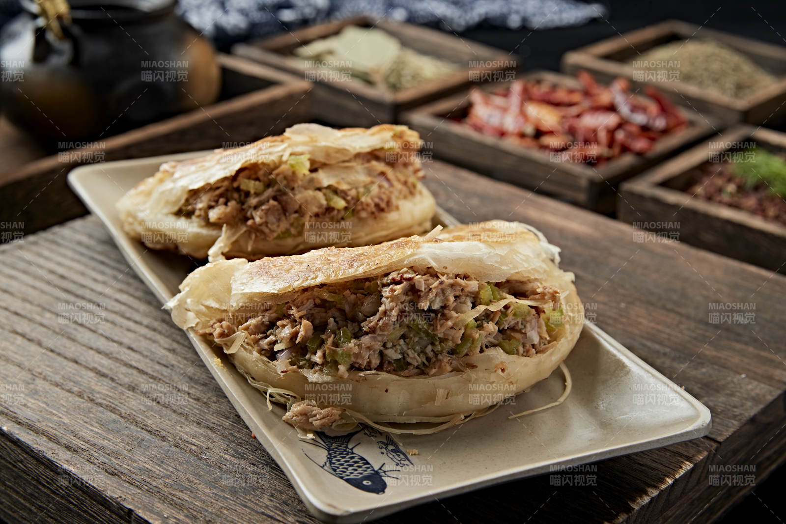 西安肉夹馍图片