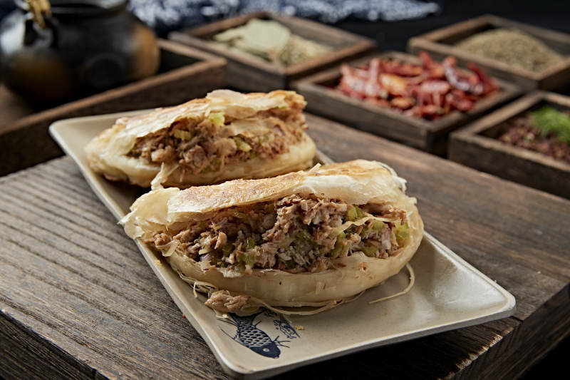 西安肉夹馍图片