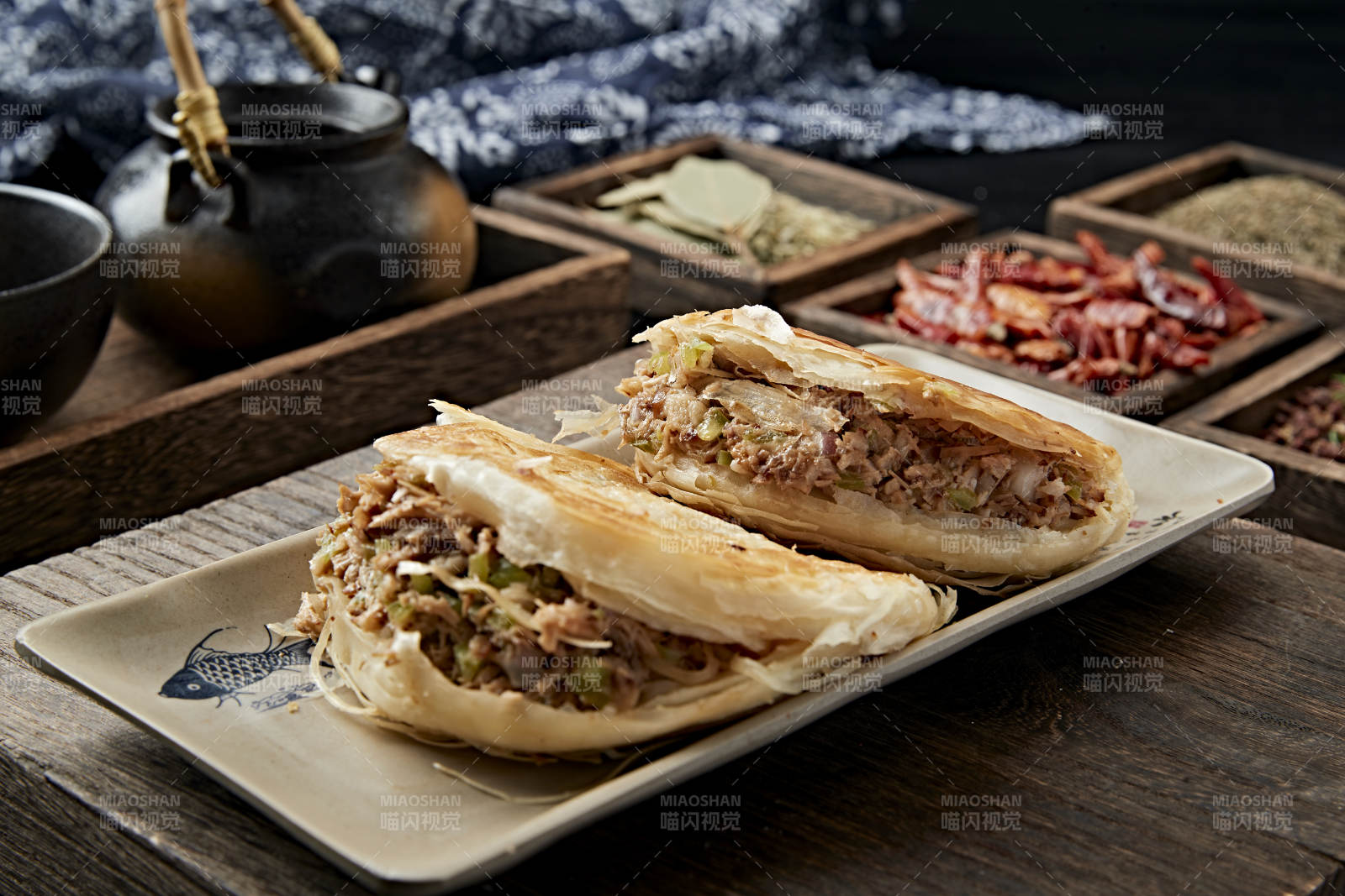 西安肉夹馍图片