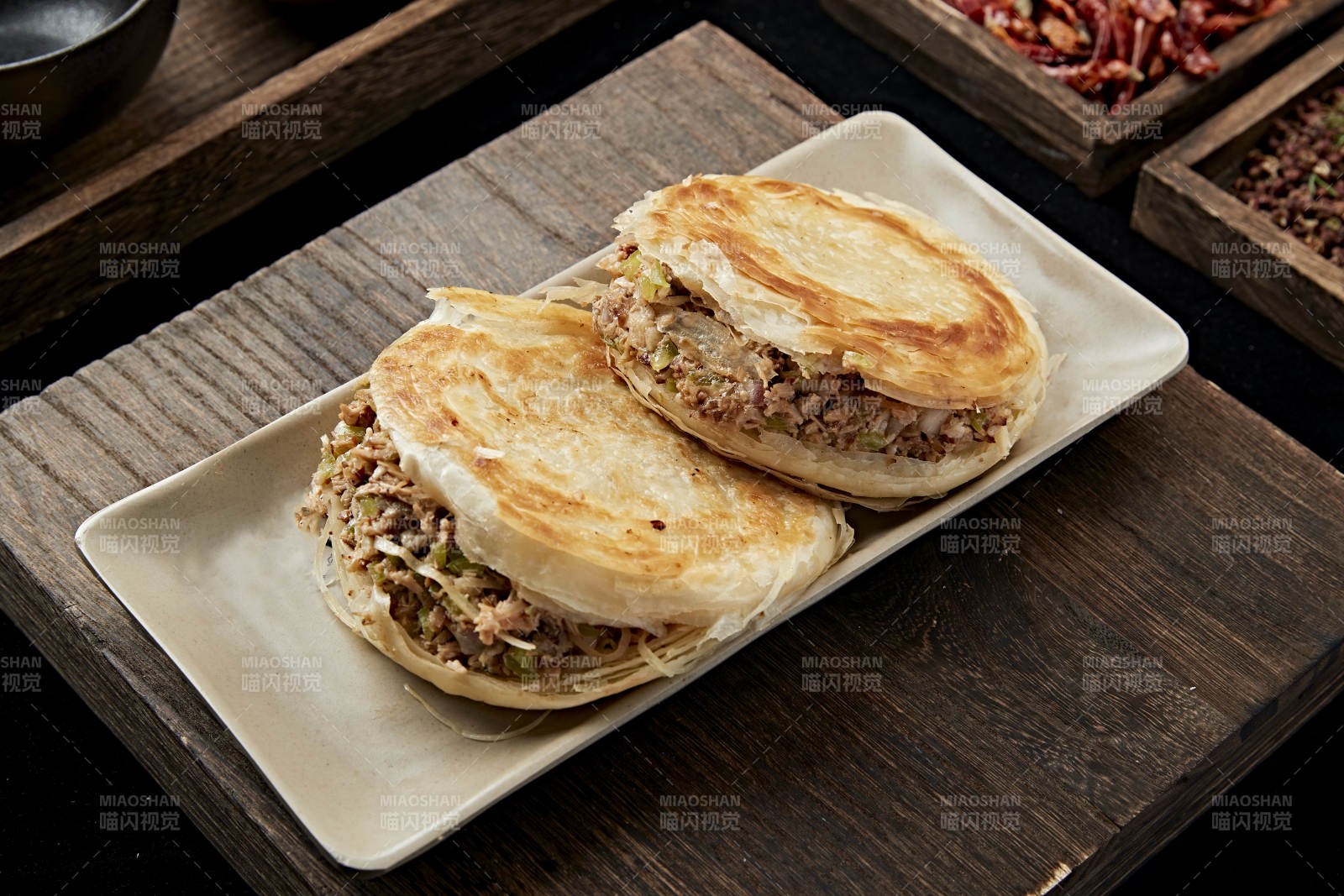 西安肉夹馍图片