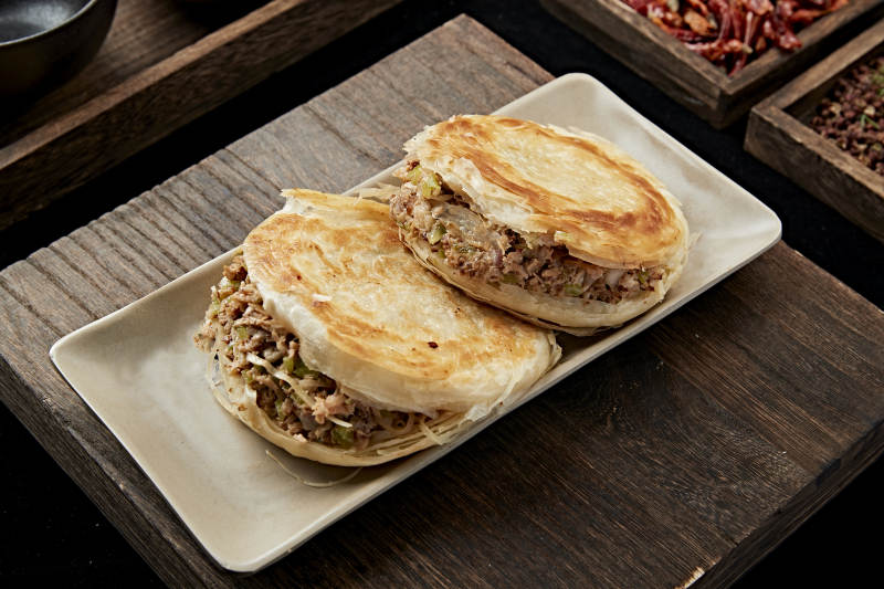 西安肉夹馍图片