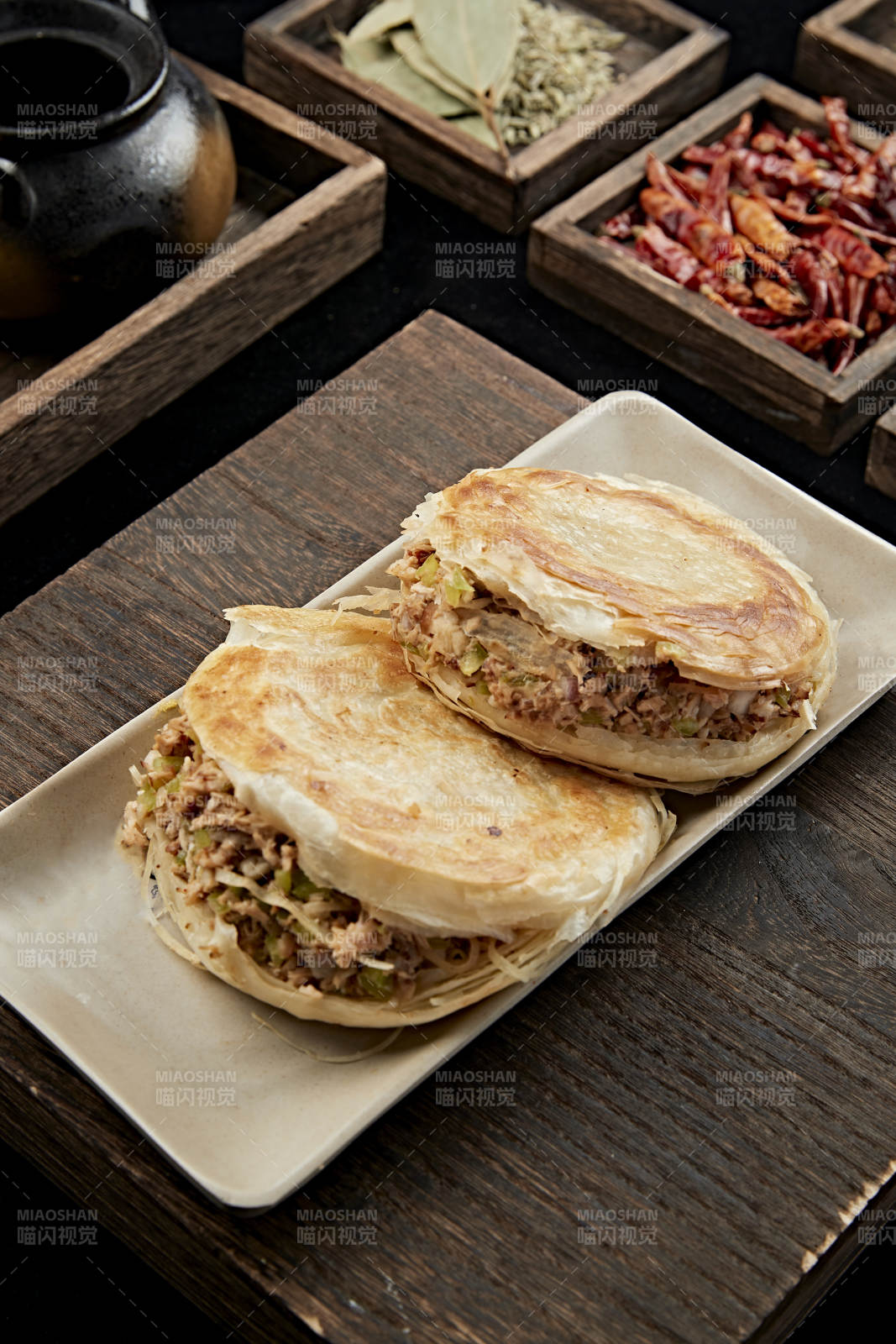 西安肉夹馍图片