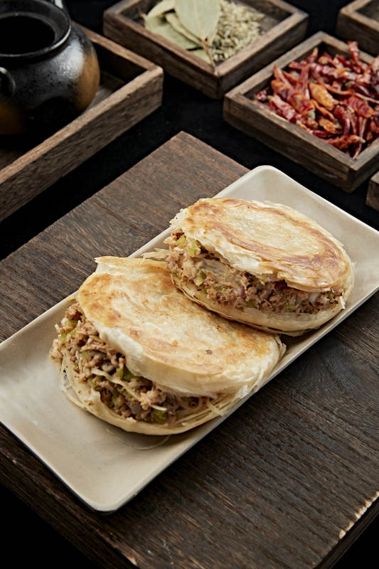 西安肉夹馍图片