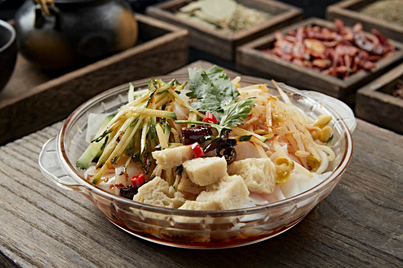 辣味剁椒凉皮图片