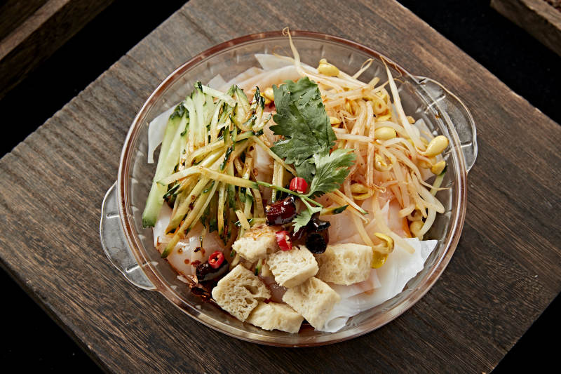 辣味剁椒凉皮图片