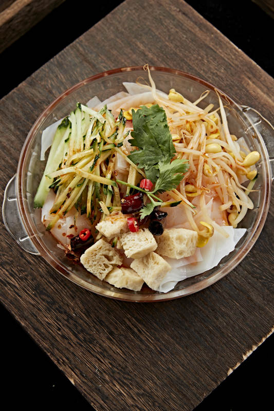 辣味剁椒凉皮图片