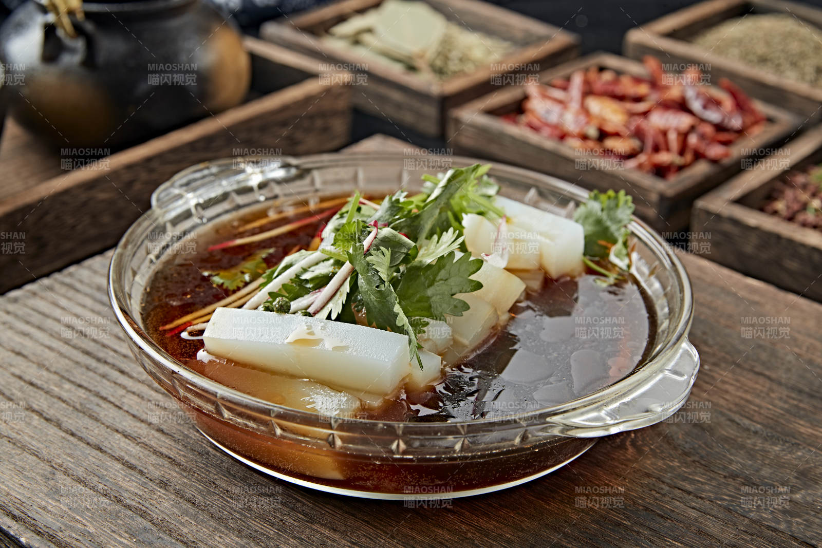 特色凉拌凉粉图片