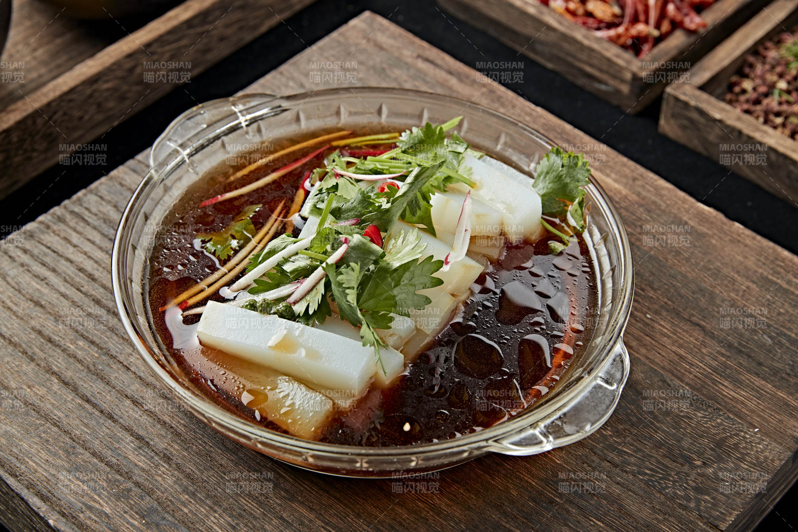 特色凉拌凉粉图片