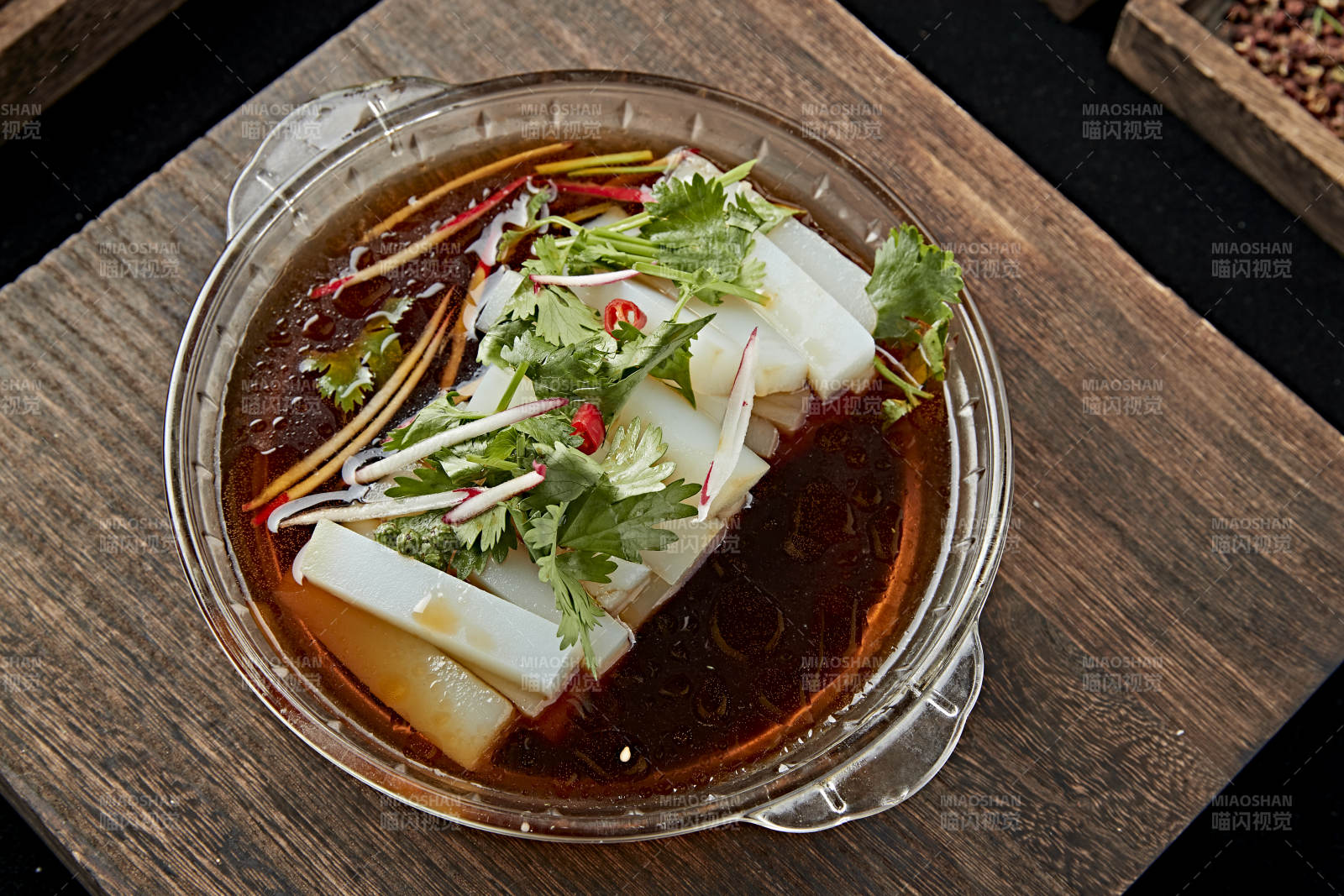 特色凉拌凉粉图片