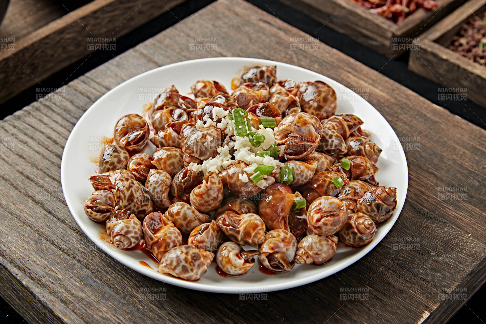 捞汁小海鲜酒酿花螺图片