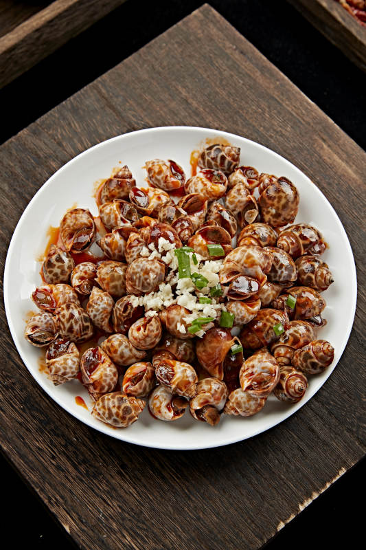 捞汁小海鲜酒酿花螺图片